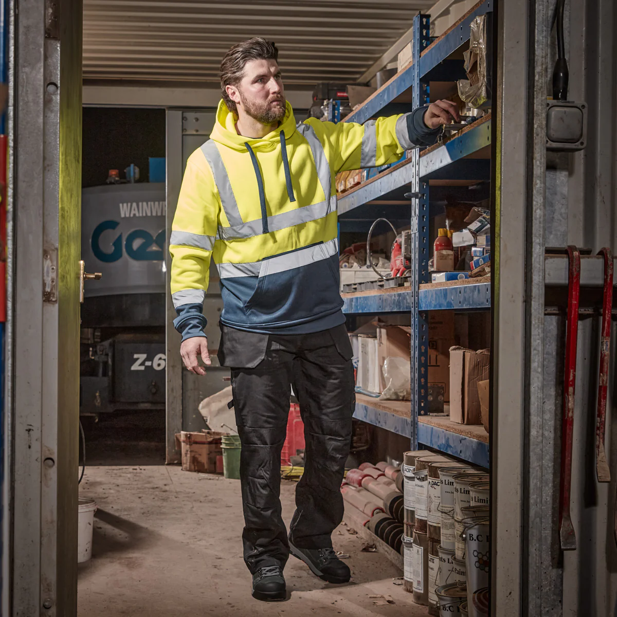 High Visibility Hoodie - Image 10