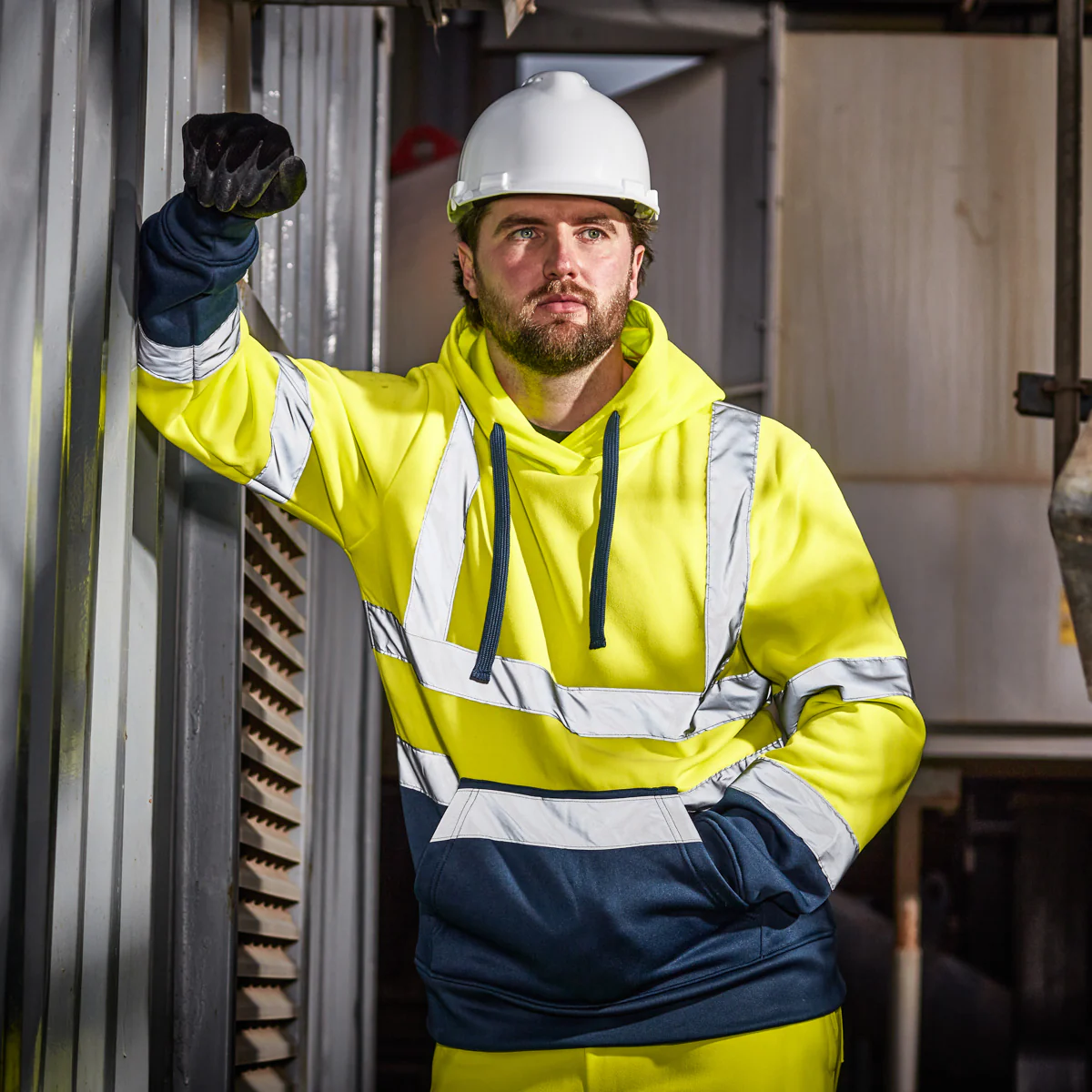 High Visibility Hoodie - Image 11