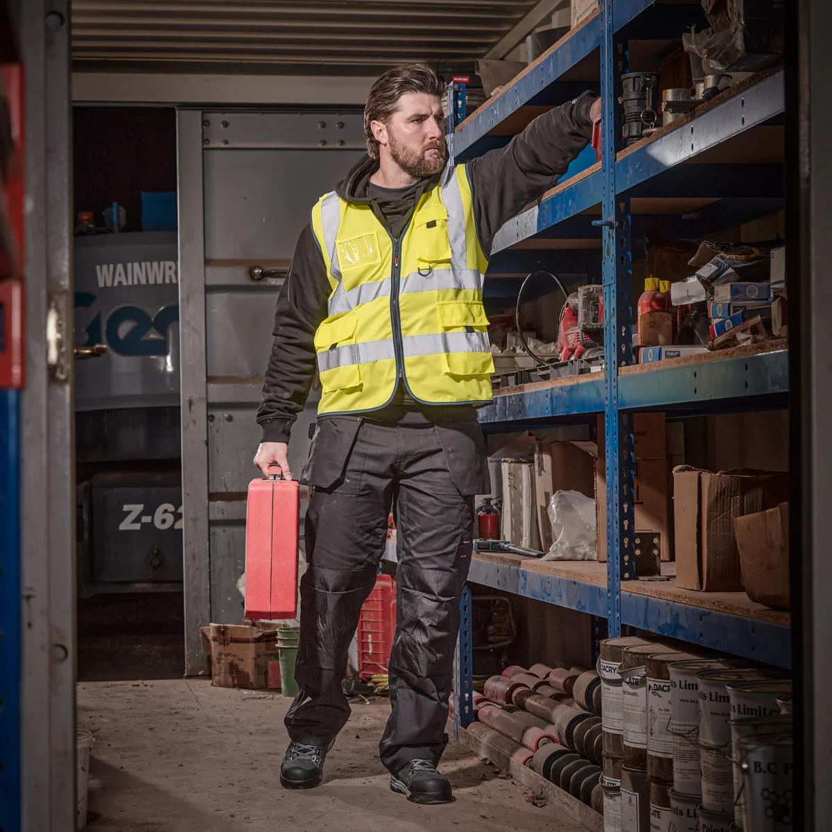 High Visibility Technical Vest - Image 6