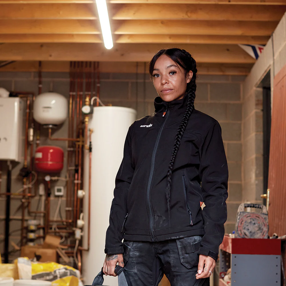 Women's Trade Softshell Jacket - Image 4